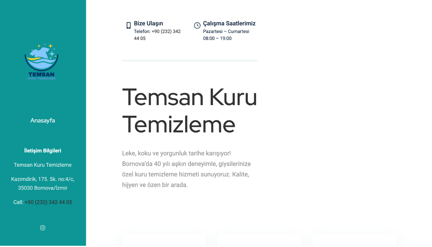 Temsan Kuru Temizleme   project image